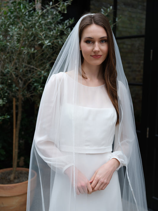 Ferne, Classic Long Bridal Veil