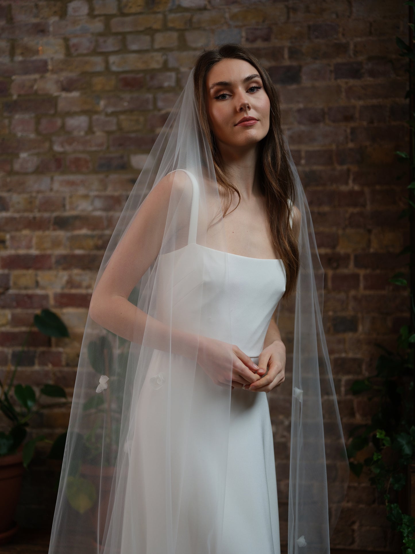 Jasmine Tulle Veil