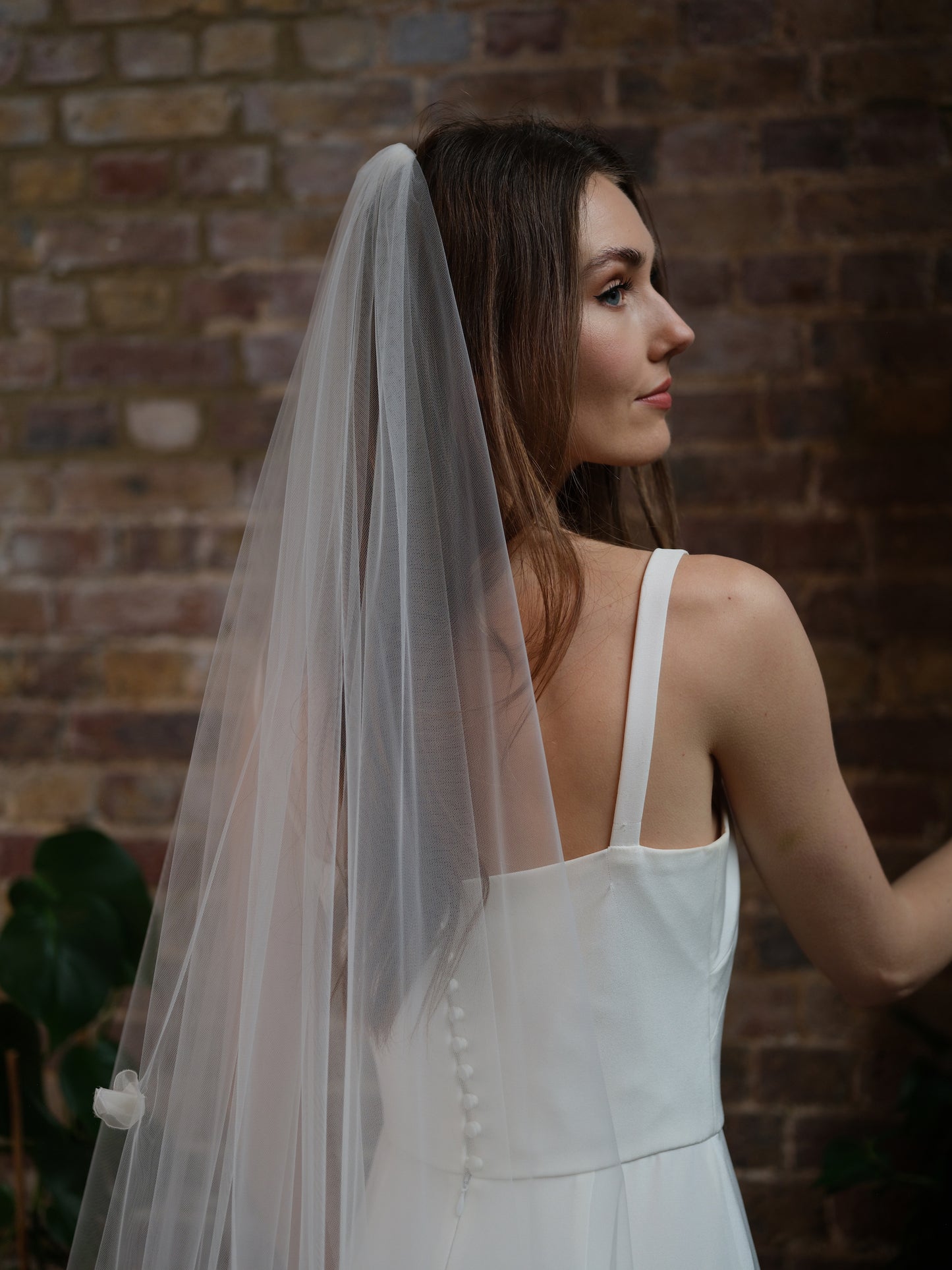 Jasmine Tulle Veil