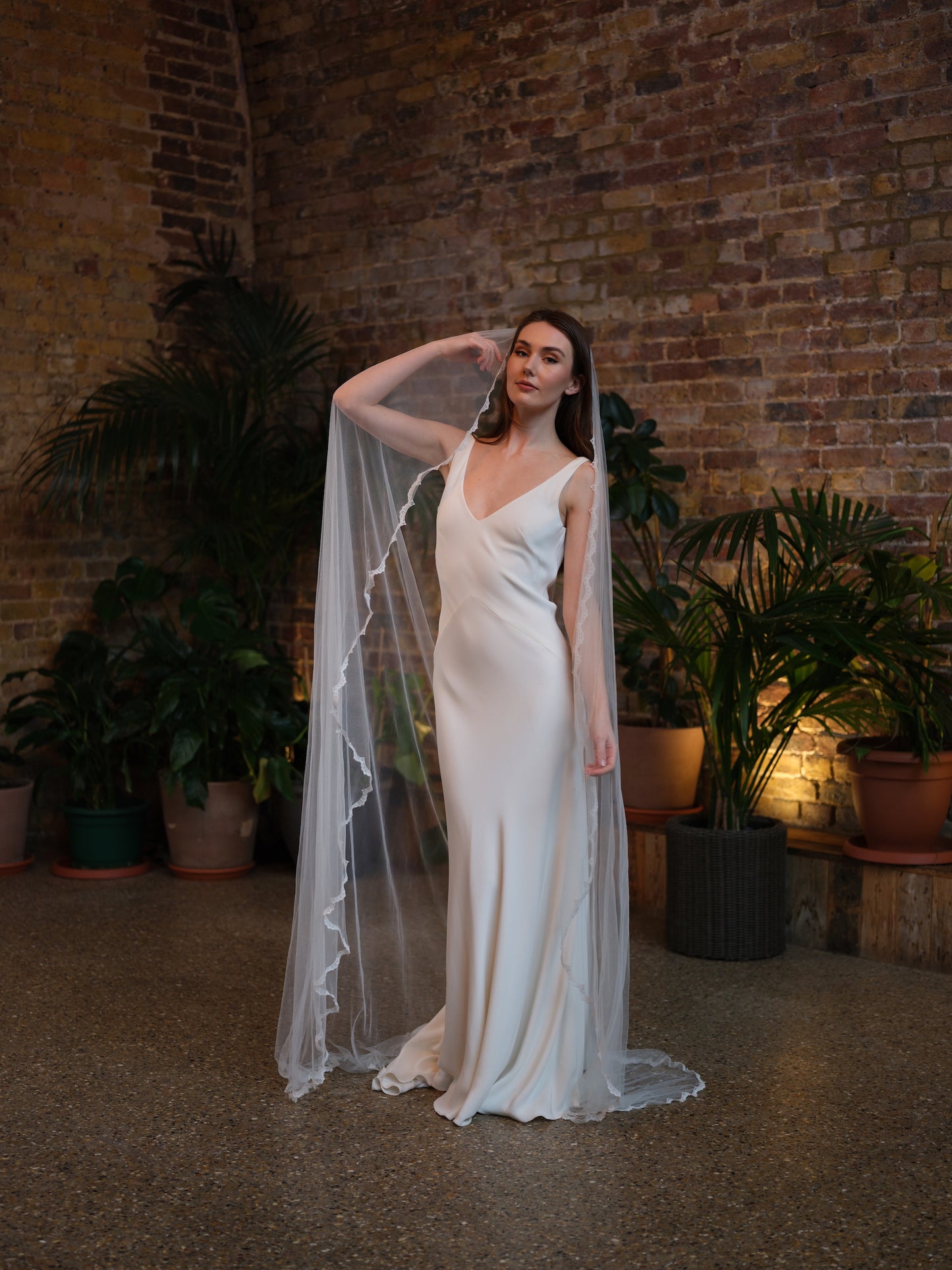 Elizabeth Long Tulle Veil