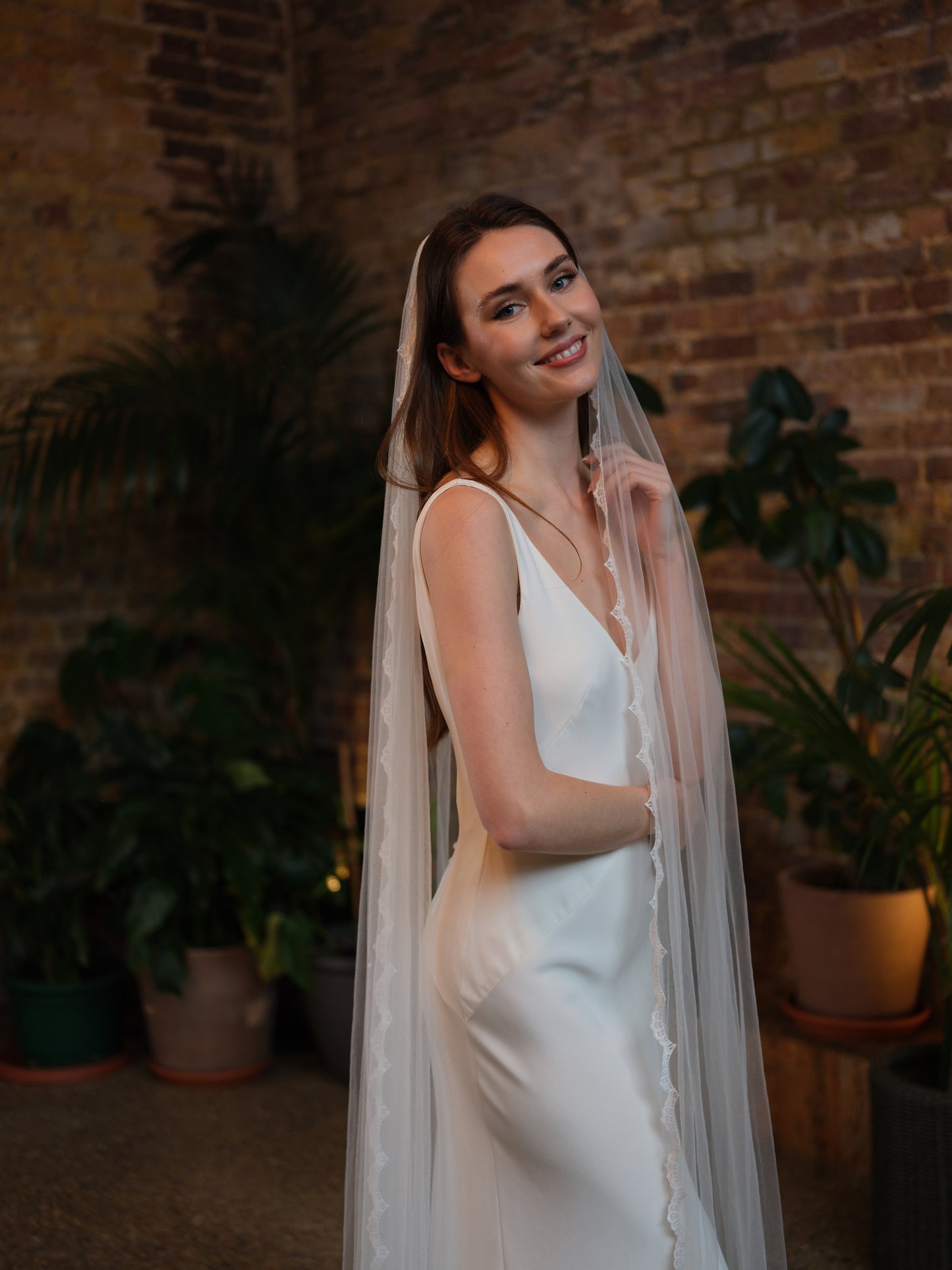 Elizabeth Long Tulle Veil