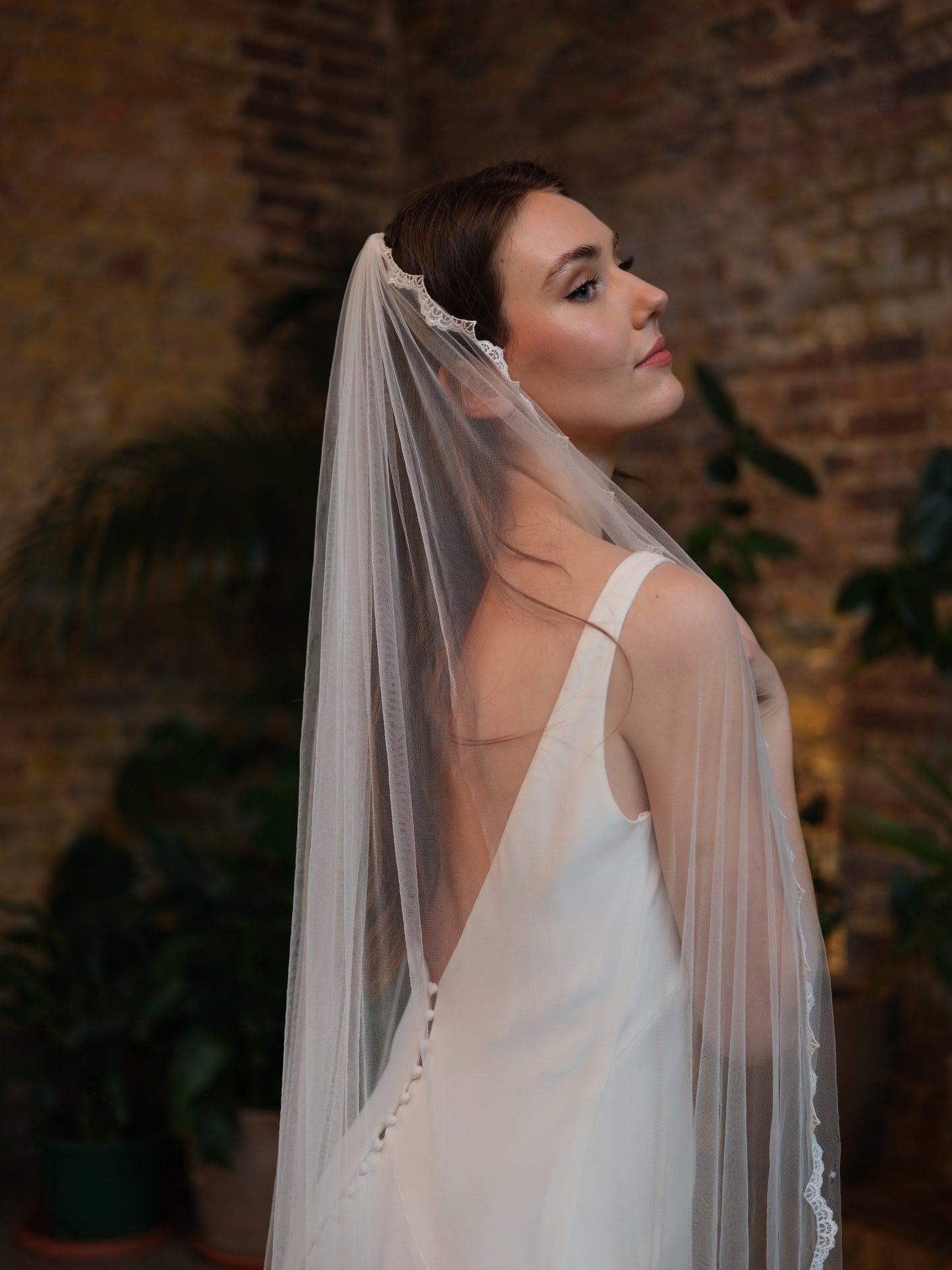 Elizabeth Long Tulle Veil