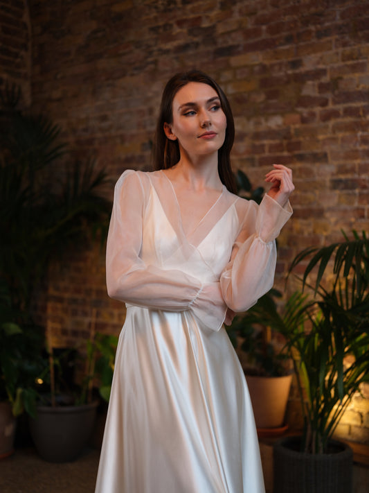 Arkle Bridal Wrap Top